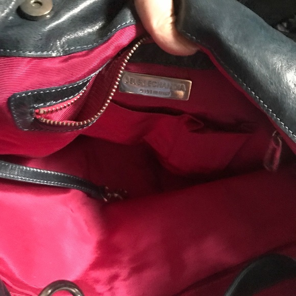 Belen Echandia Leather large shoulder tote bag - Picture 6 of 8